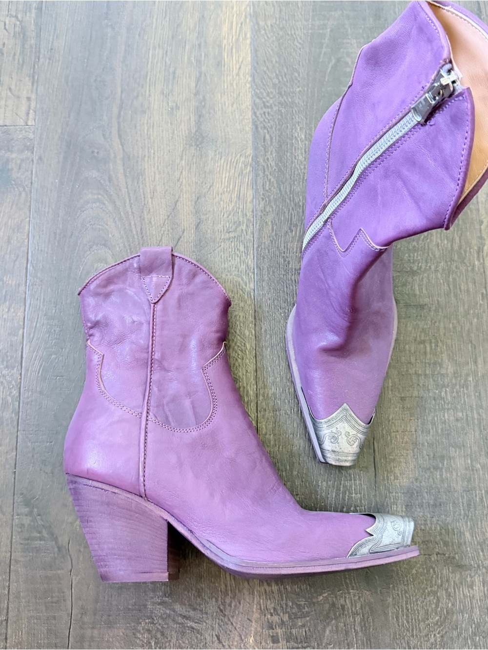 Free People Brayden Western Boot | Orchid | 6.5/36.5 - Picture 6 of 8